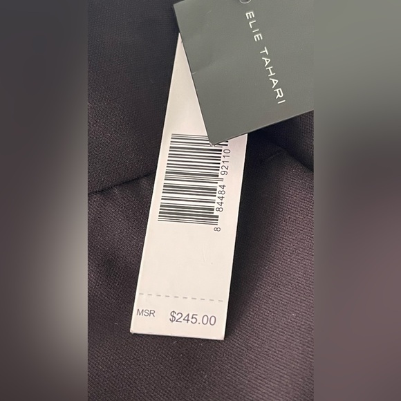 NEW ELIE TAHARI WIDE LEG PANT BLACK WOMEN - Picture 7 of 15